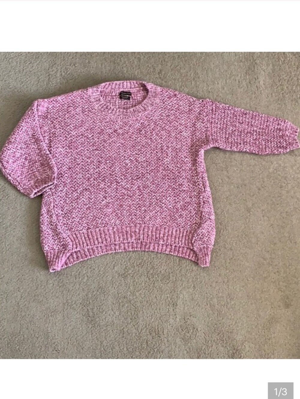 MASSIMO dutti 100% Cotton Crochet Top Size SMALL
